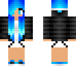 blue hair all the ways