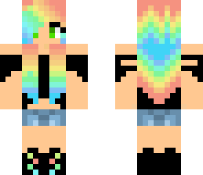 rainbow girl