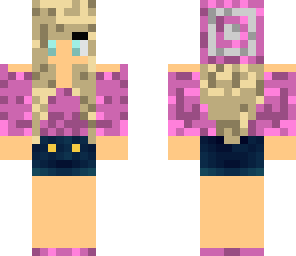 detailed pretty in pink girl