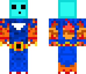 blue slime- fire edition