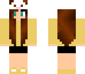 yellow panda girl