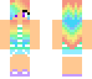 rainbow girl