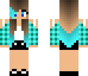 blue girl