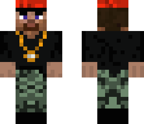 Rapper Steve | Minecraft Skin