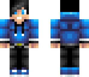 blue teenager