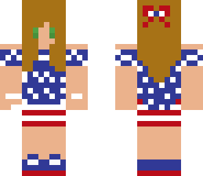 red blue white