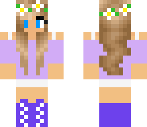 flower girl purple edition