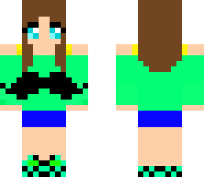 mustache girl