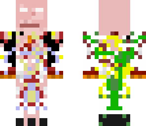 messy bald herobrine