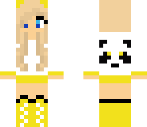 yellow panda girl