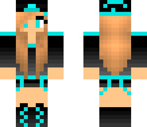 blue hipster girl