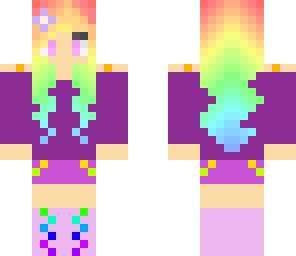 fixed rainbow tumblr girl