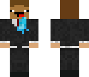 suited noob drooling