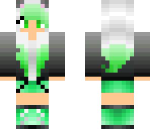 green dj kitten