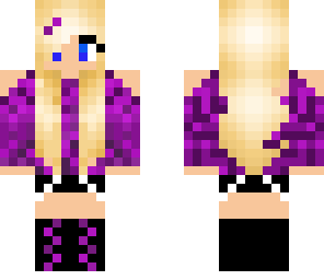disco purple blonde cute