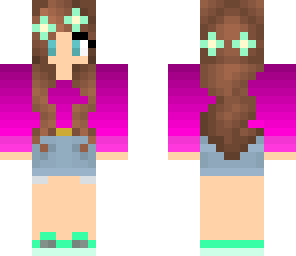 cute pink shirt girl