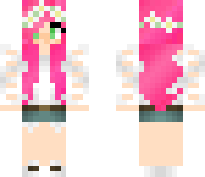 pink haired cutie