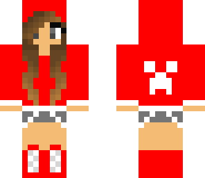 the hooded creeper girl the skin for me