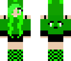 green panda girl xd