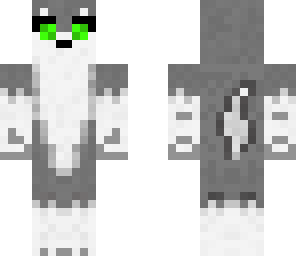 green-eyed wolf