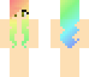 rainbow girl base