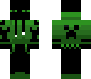 green enderman hoodie