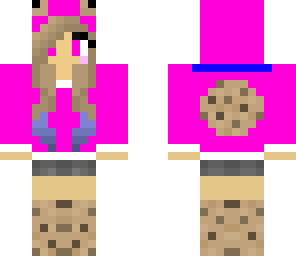pink cookie girl