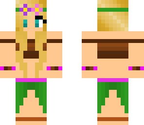 cute hula girl
