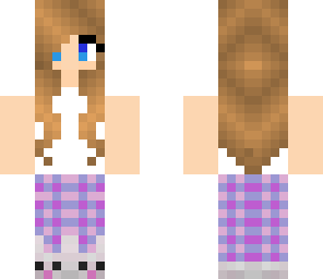 purple pajama skin