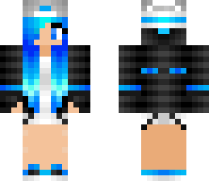 blue girl
