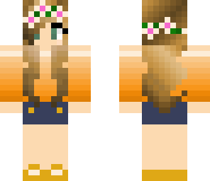 simple flower girl