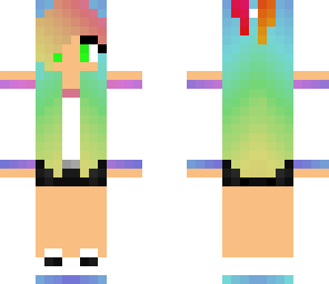 rainbow girl