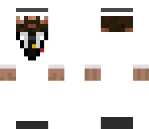 white suit