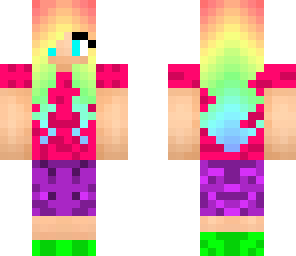 rainbow girl