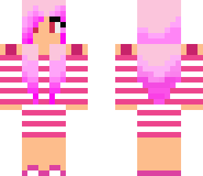 cute pink summer girl