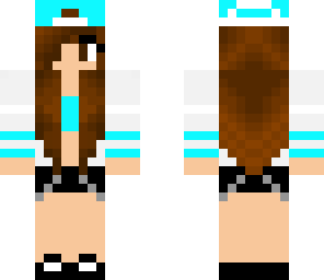 high school girl turquoise 