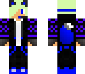 blue wolf boy