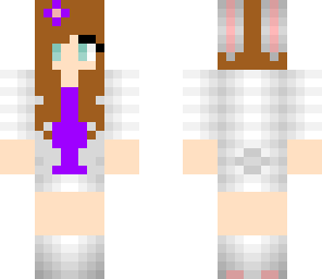 purple bunny girl