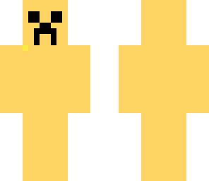 yellow creeper undetailed