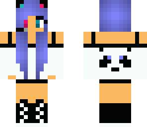 panda gamer girl