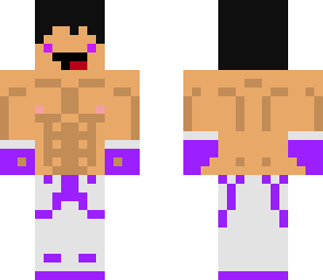 purple muscle guy