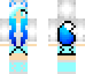 icy wolf girl