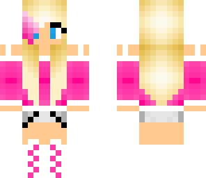 cute pink girl