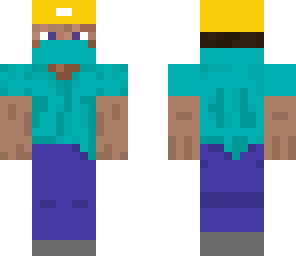 miner steve white scarf
