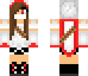 assasian girl red
