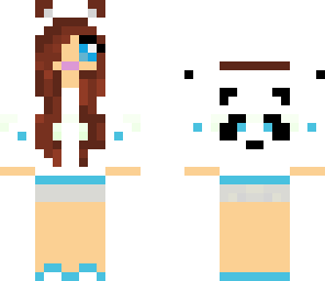 panda girl hoodie 2