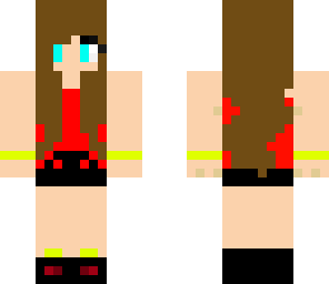cute fire girl