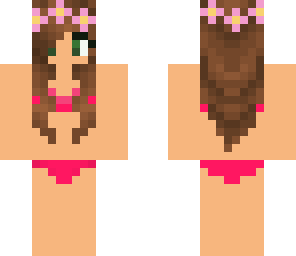 edited bikini girl