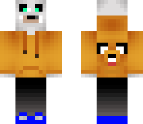 youtubing polar bear in a hoodie