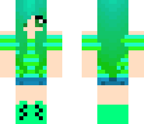 green'n'blue girl